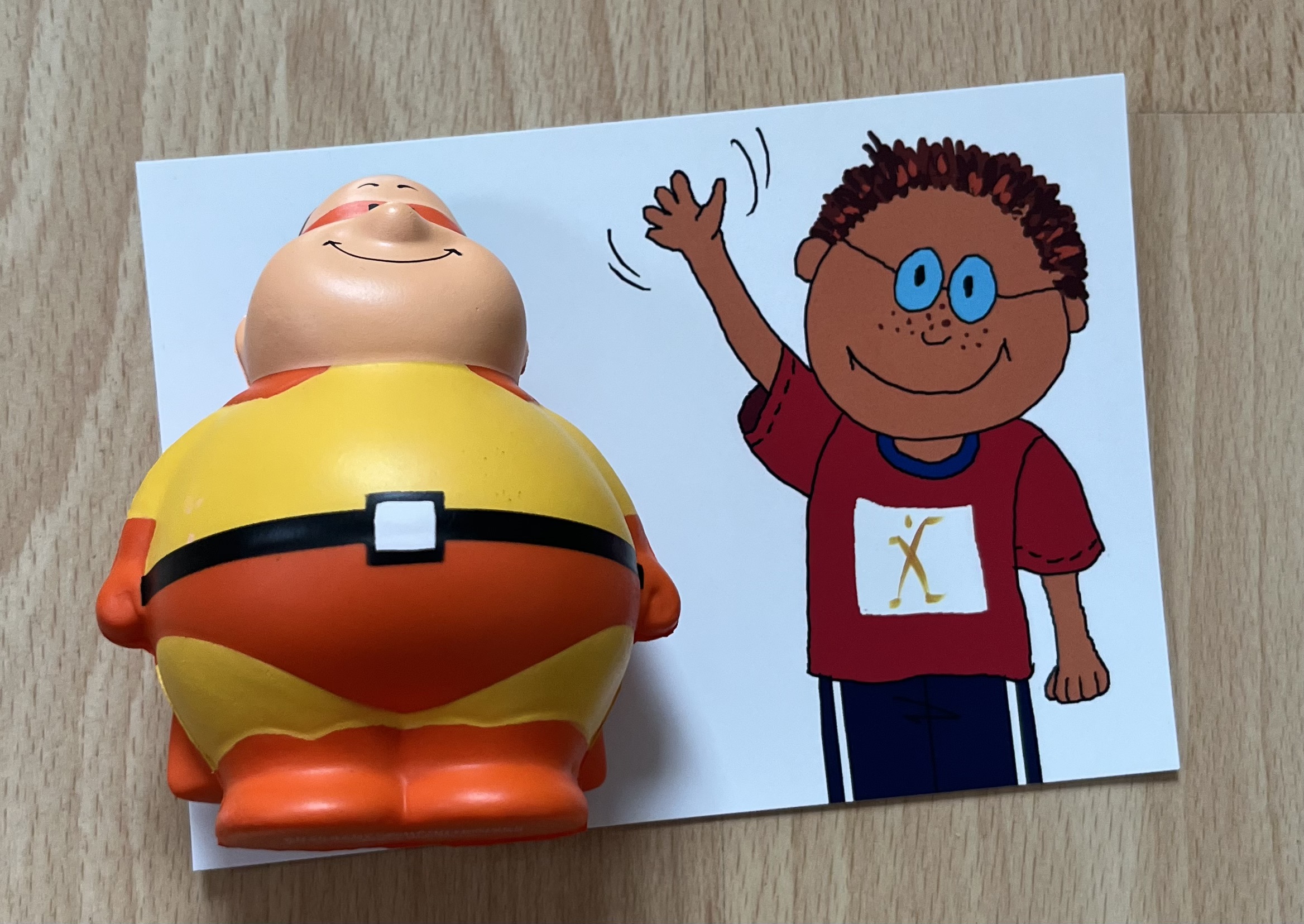 Knautschfigur Super Her-Bert - Handtrainer – Bild 2