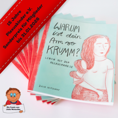 Comic: Warum ist dein Arm so krumm? von Julia Wutschke (Sonderpreis für Mitglieder)
